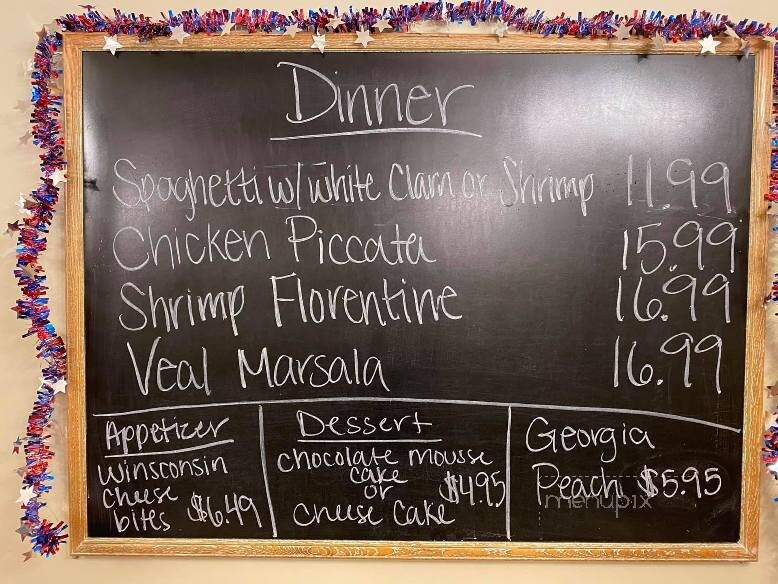 Two Guys From Italy Restaurant - Ranshaw, PA menu_pic