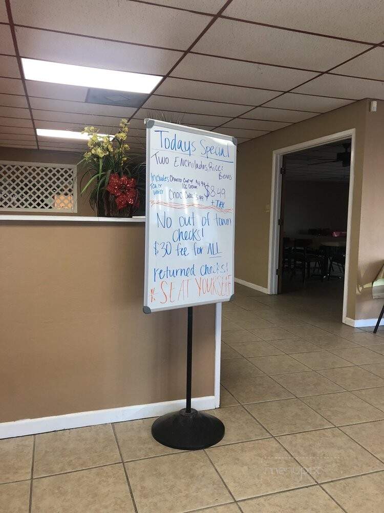 La Fe Restaurant - Colorado City, TX menu_pic