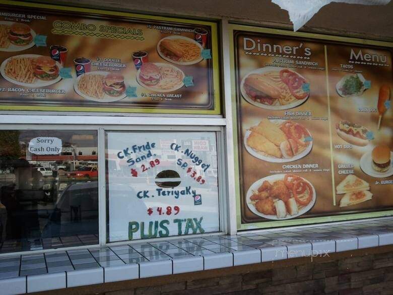 Bill's Burger - El Monte, CA menu_pic