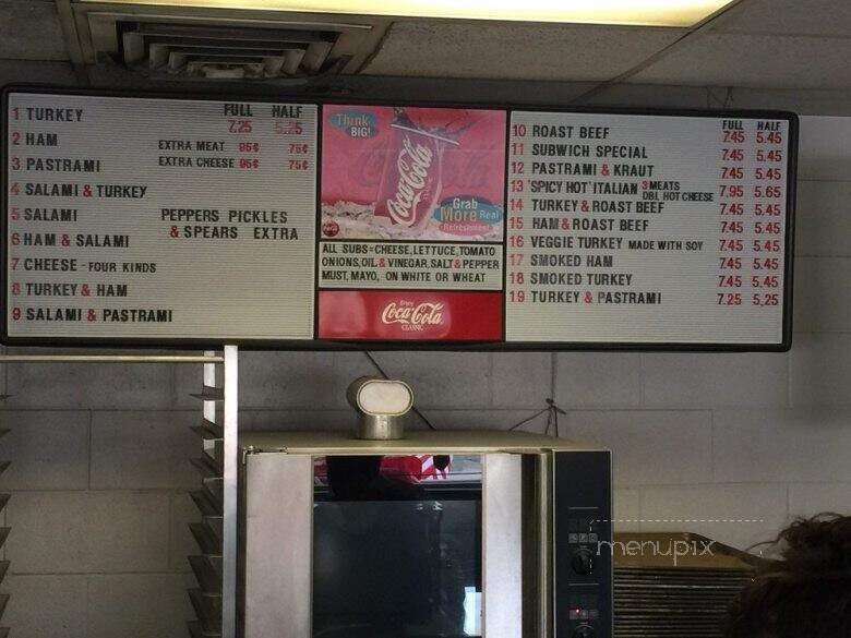 Subwiches - Montrose, CO menu_pic