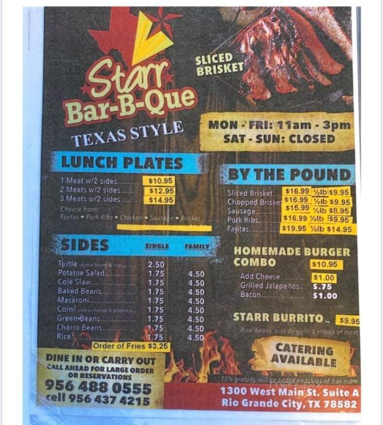 Starr Bar-B-Que - Rio Grande City, TX