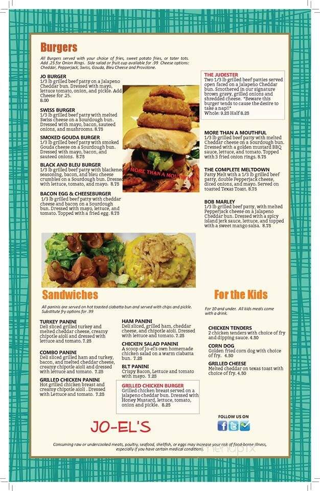 Chef Taxi - West Monroe, LA menu_pic