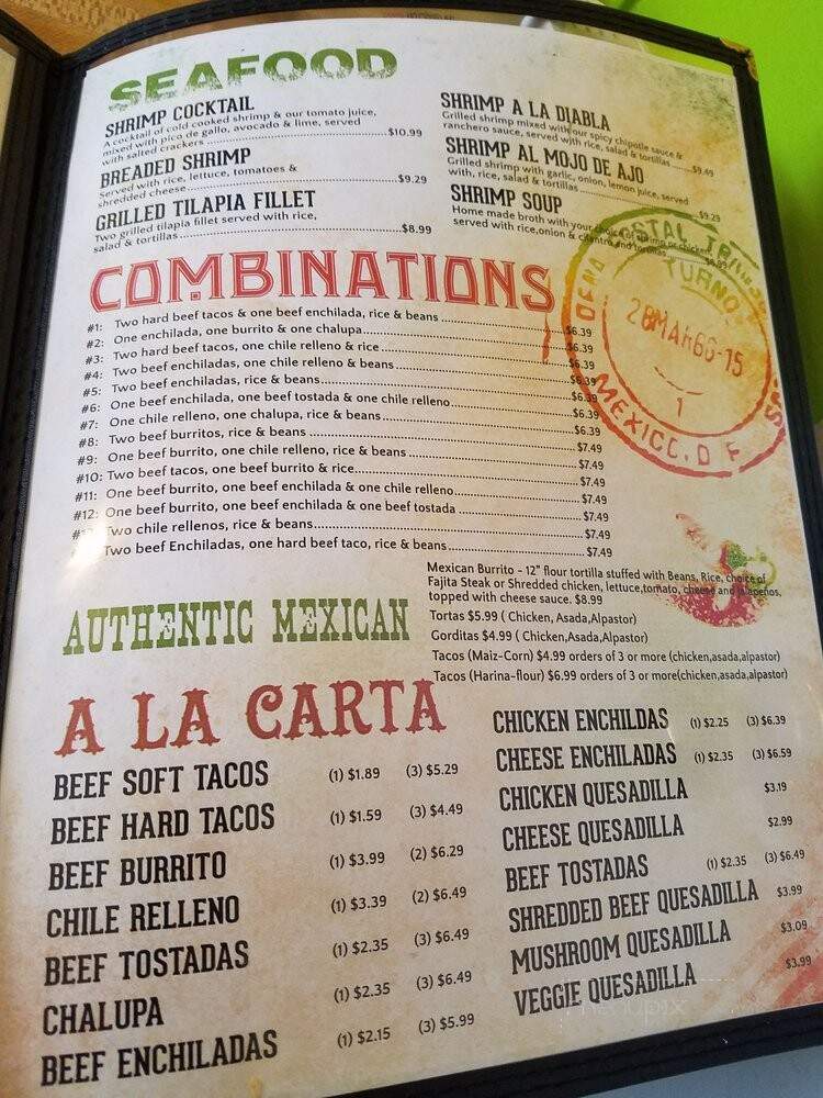 Los Compadres - Glennville, GA menu_pic