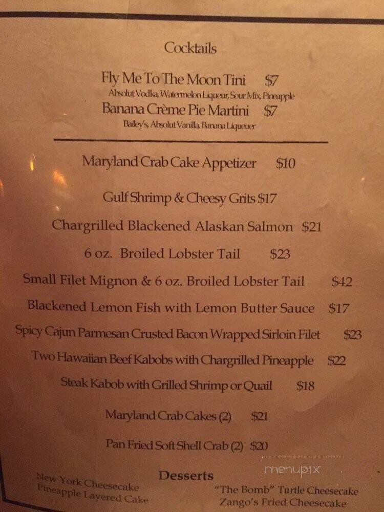 Kennel Club - Grenada, MS menu_pic