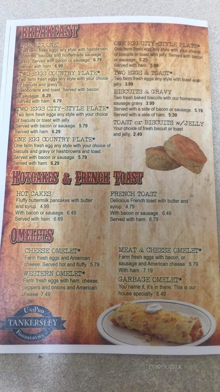 Couch's Log Cabin BBQ - Trumann, AR menu_pic