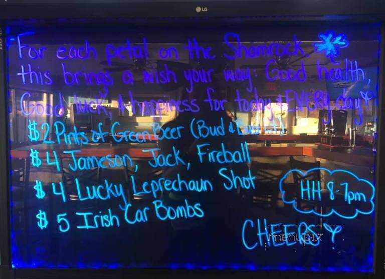 Palm Pub - Palm Bay, FL menu_pic