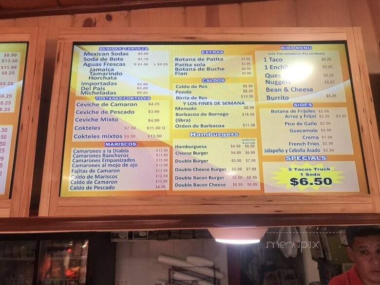 Carnitas Michoacan - Ceres, CA menu_pic