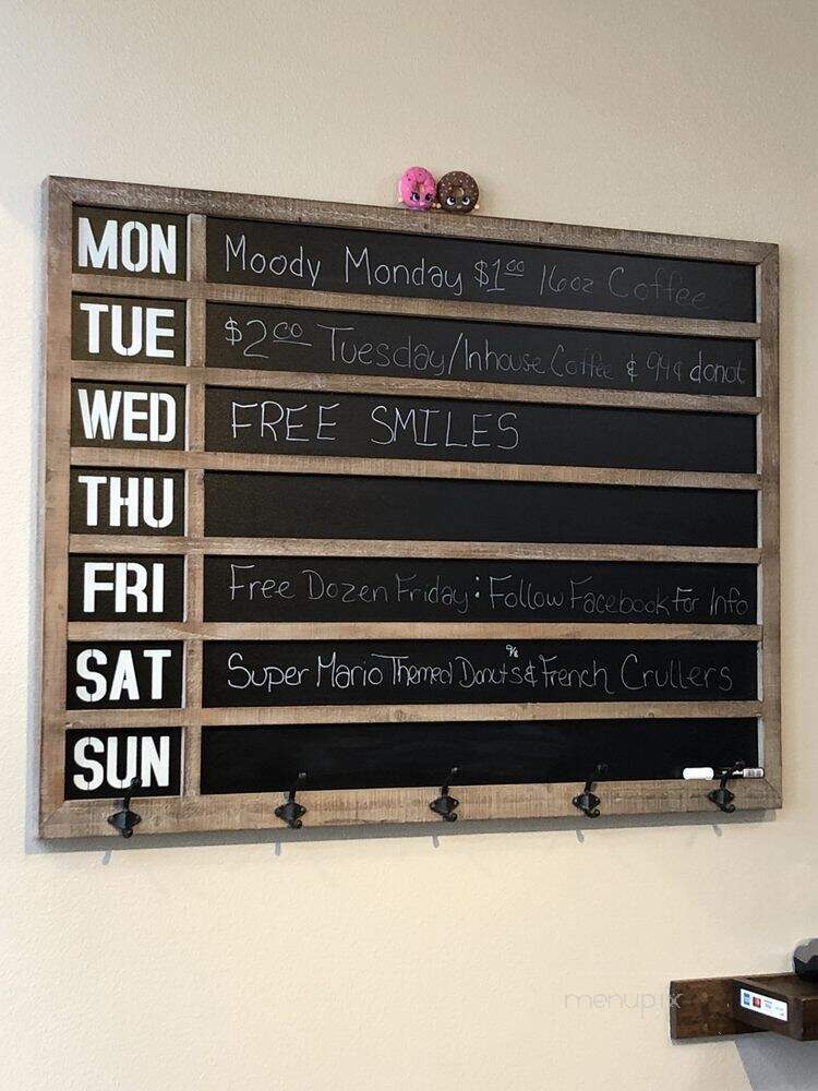 Donut House - Hayden, ID menu_pic