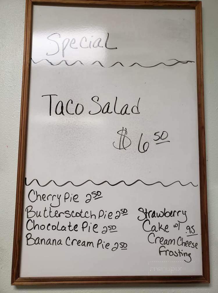 Wojo's Restaurant & Lounge - Humeston, IA menu_pic