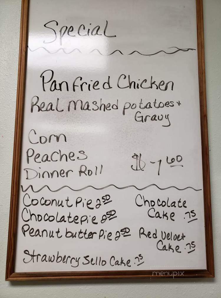 Wojo's Restaurant & Lounge - Humeston, IA menu_pic
