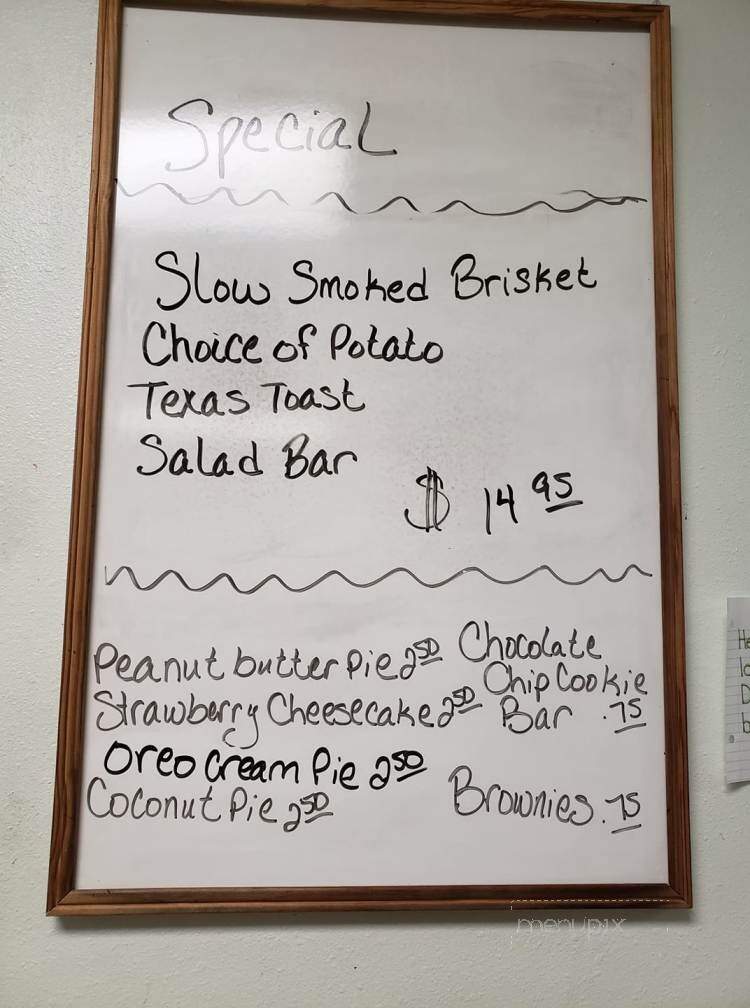 Wojo's Restaurant & Lounge - Humeston, IA menu_pic
