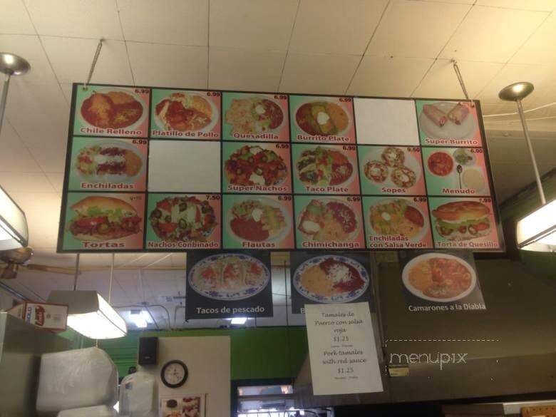 La Espiga - Jefferson, OR menu_pic