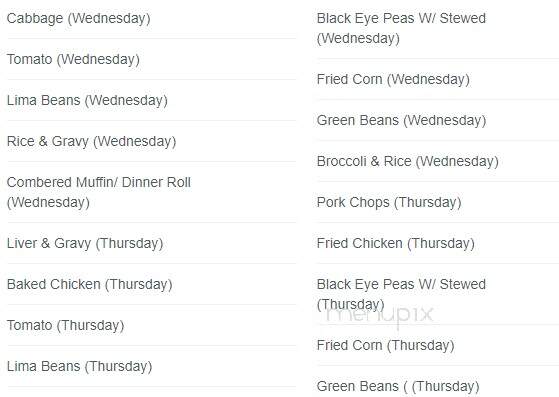 Food For The Soul - Athens, GA menu_pic