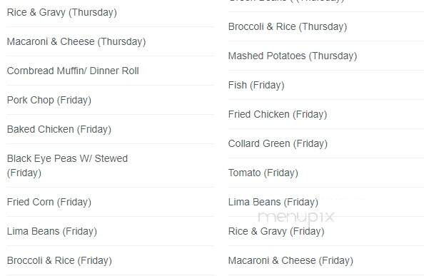 Food For The Soul - Athens, GA menu_pic
