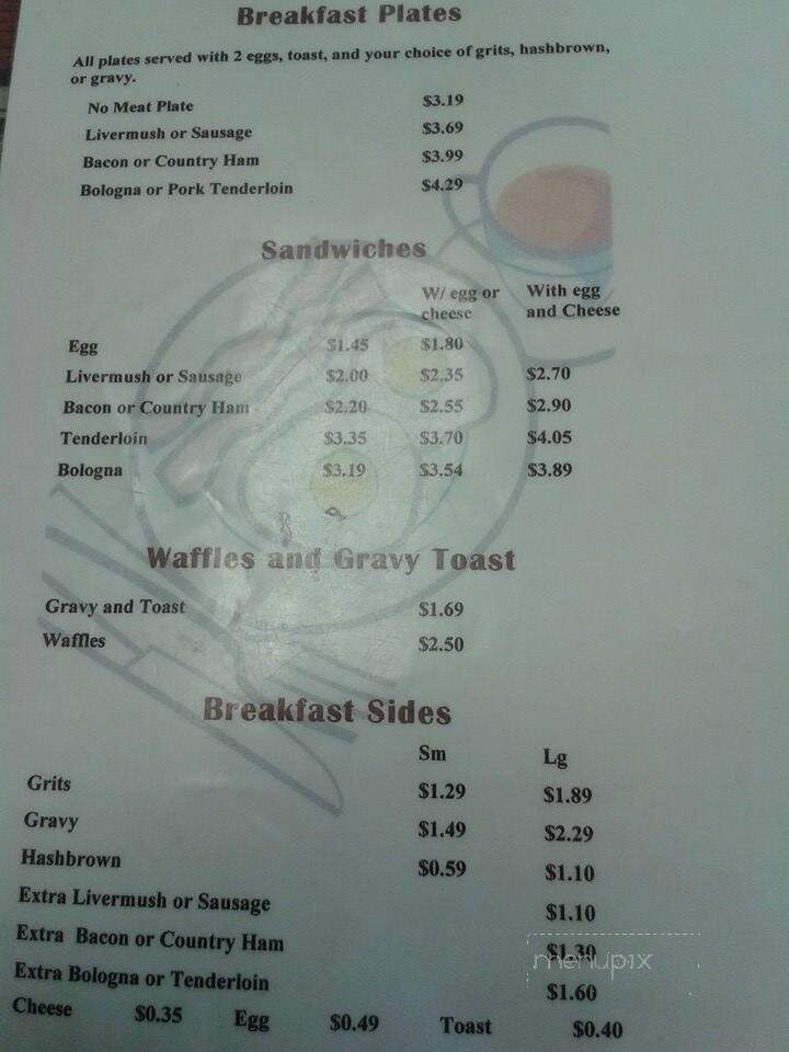 Balls Grill & Produce - Gastonia, NC menu_pic