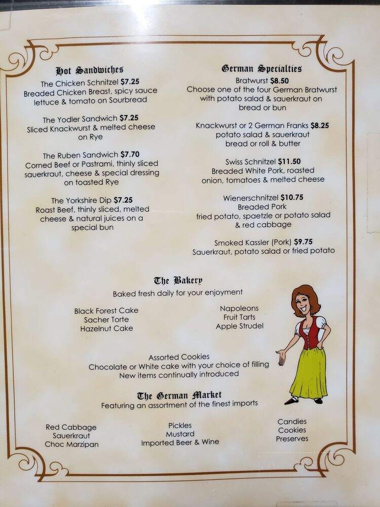 Upland German Delicatessen - Upland, CA menu_pic