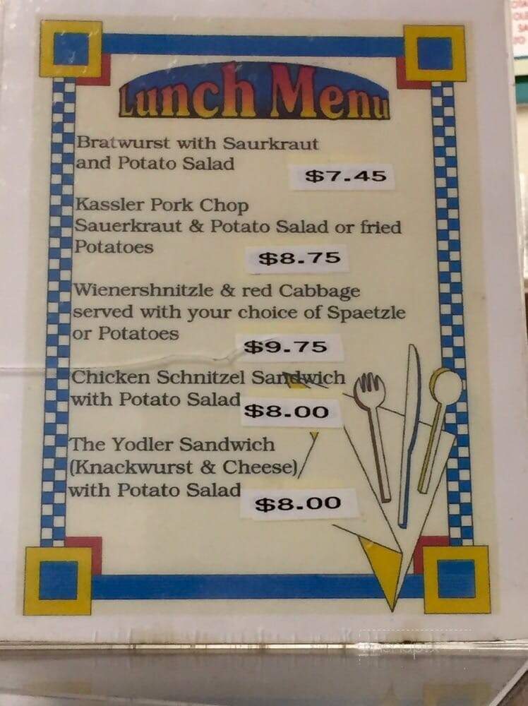 Upland German Delicatessen - Upland, CA menu_pic