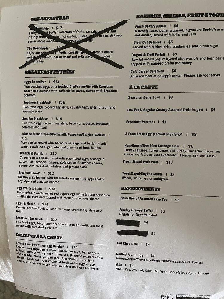 Frequency Restaurant & Lounge - Jacksonville, FL menu_pic