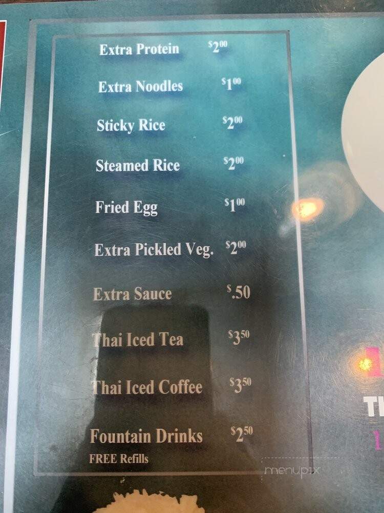 Lotus Thai & Khmer Cuisines - Stockton, CA menu_pic