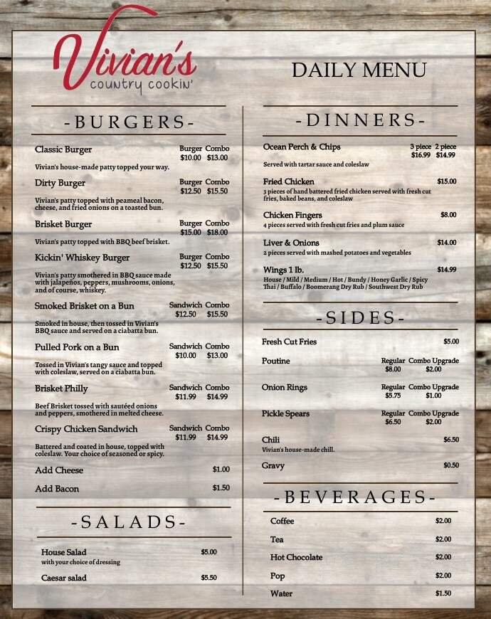 Delicias Restaurant - Angier, NC menu_pic