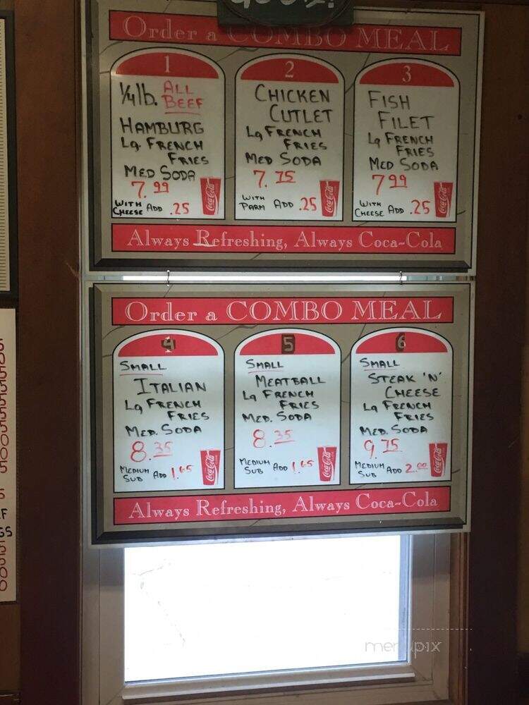 Blue Jay's - Dedham, MA menu_pic