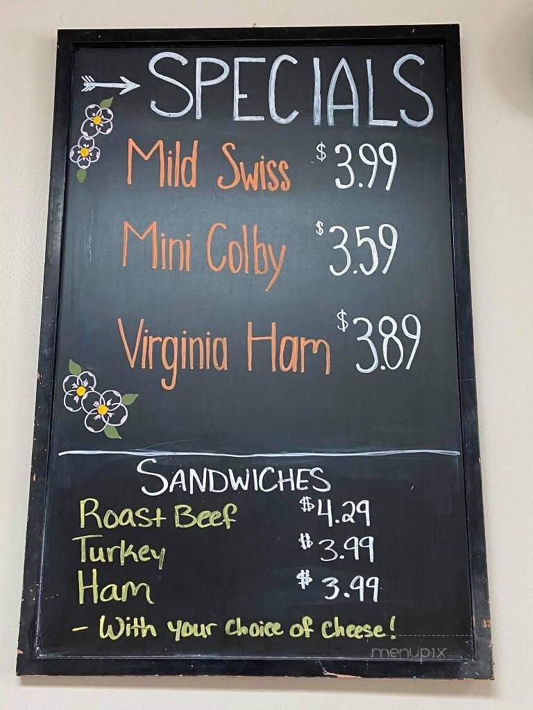 Sugar 'n Spice Meat & Cheese - Utica, OH menu_pic