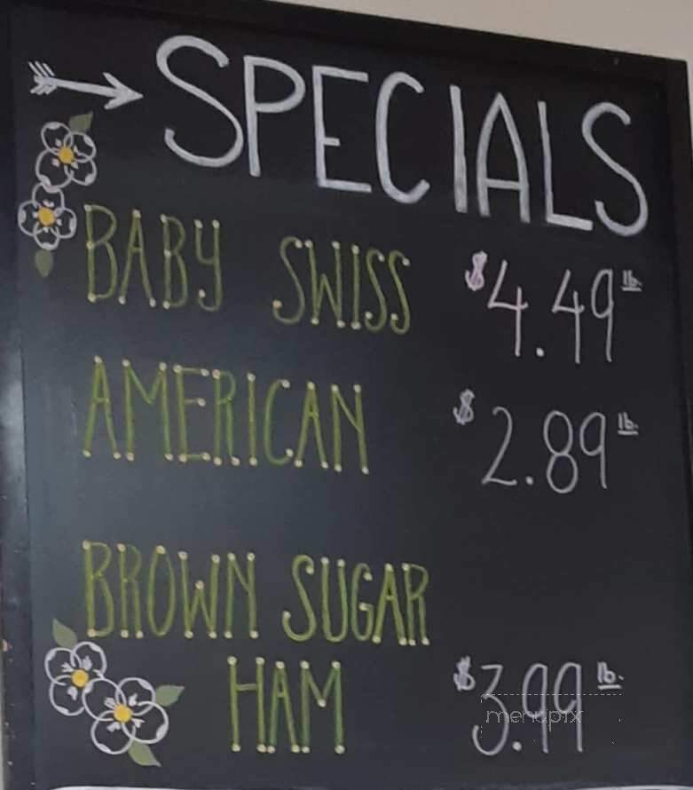 Sugar 'n Spice Meat & Cheese - Utica, OH menu_pic