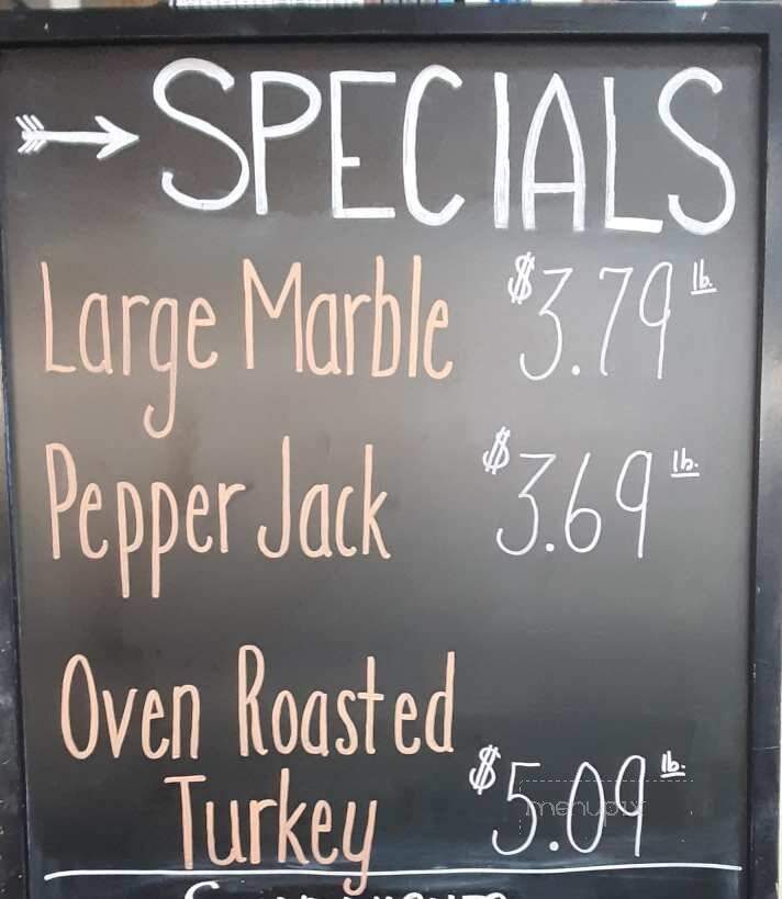 Sugar 'n Spice Meat & Cheese - Utica, OH menu_pic