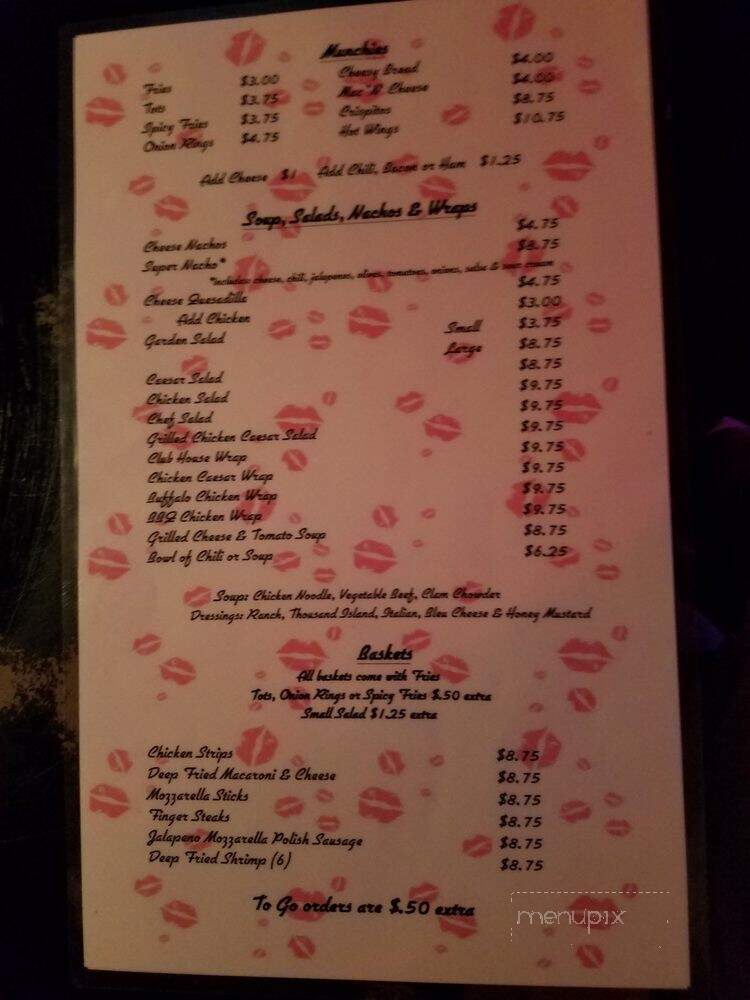Club 91 - Pocatello, ID menu_pic