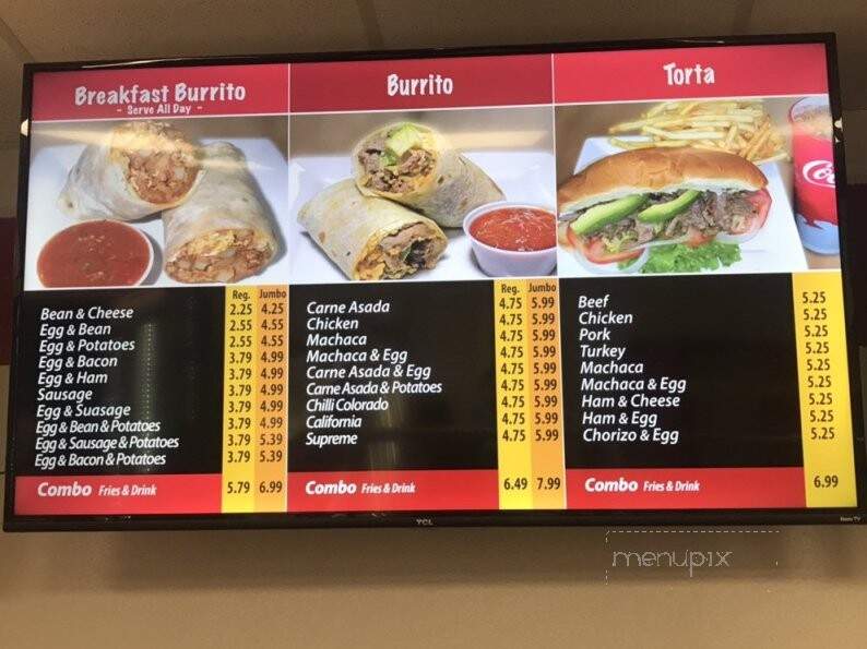 Donut Avenue - Holtville, CA menu_pic