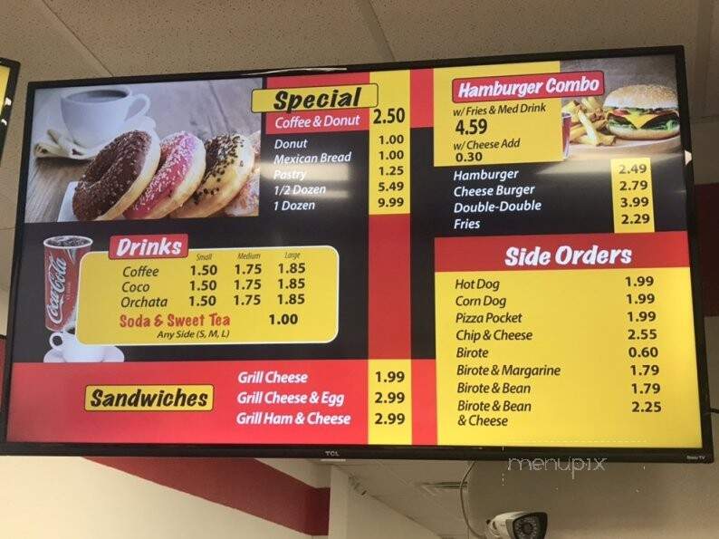 Donut Avenue - Holtville, CA menu_pic