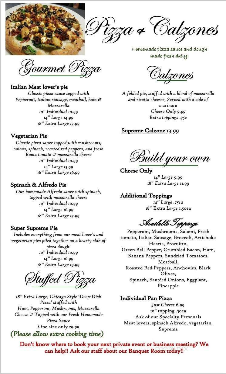 Italian Grill Pizzeria - Picayune, MS menu_pic