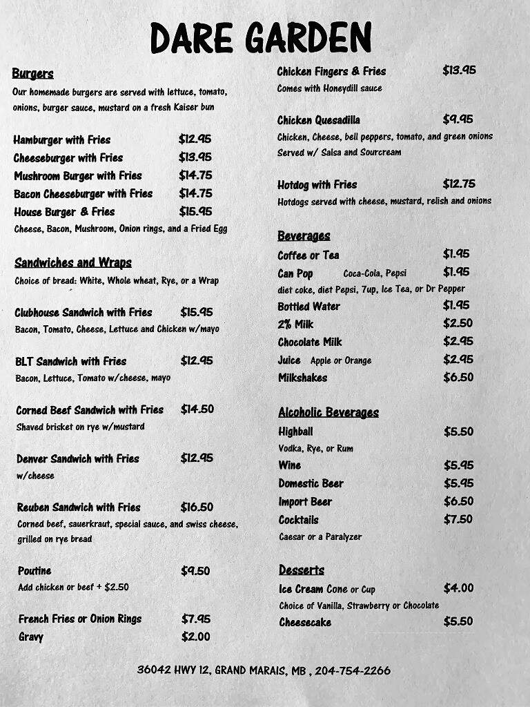 Dare Garden Cafe - Winnipeg, MB