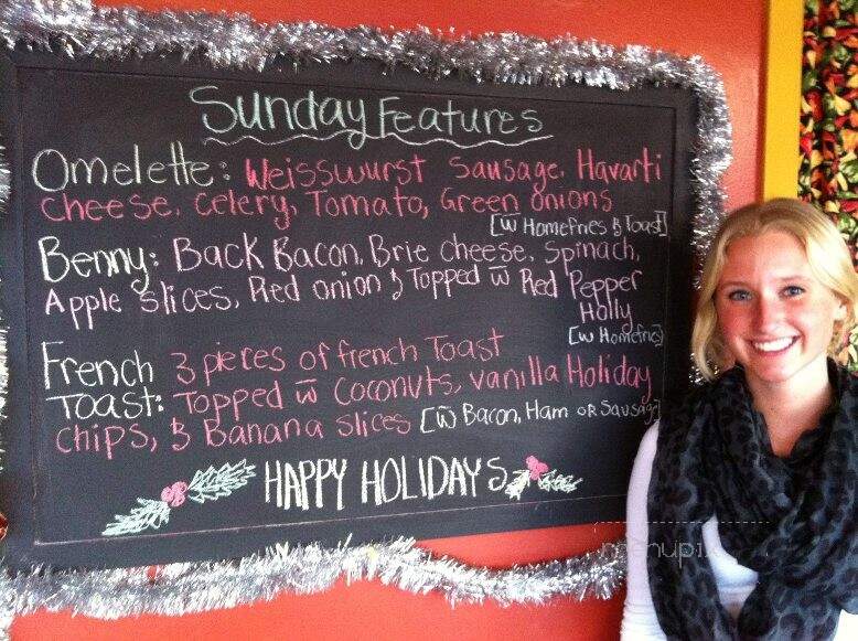 3rd Street Cafe - Sidney, BC menu_pic