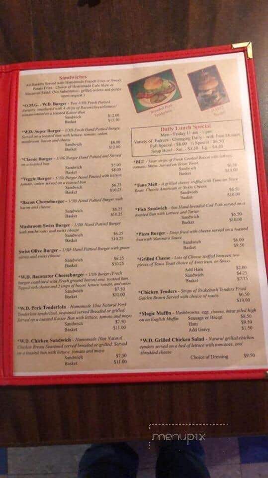 West Dubuque Tap - Dubuque, IA menu_pic