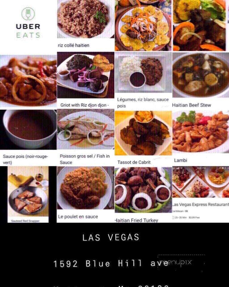 Las Vegas Seafood Restaurant - Hyde Park, MA menu_pic