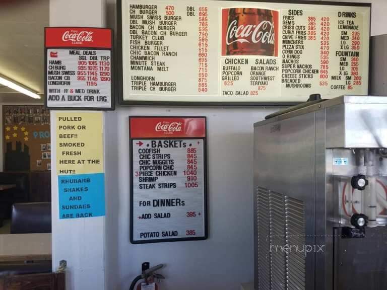 Tastee Hut - Wibaux, MT menu_pic