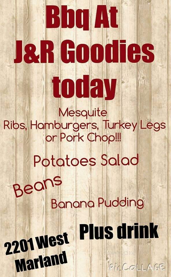J & R Goodies - Hobbs, NM menu_pic
