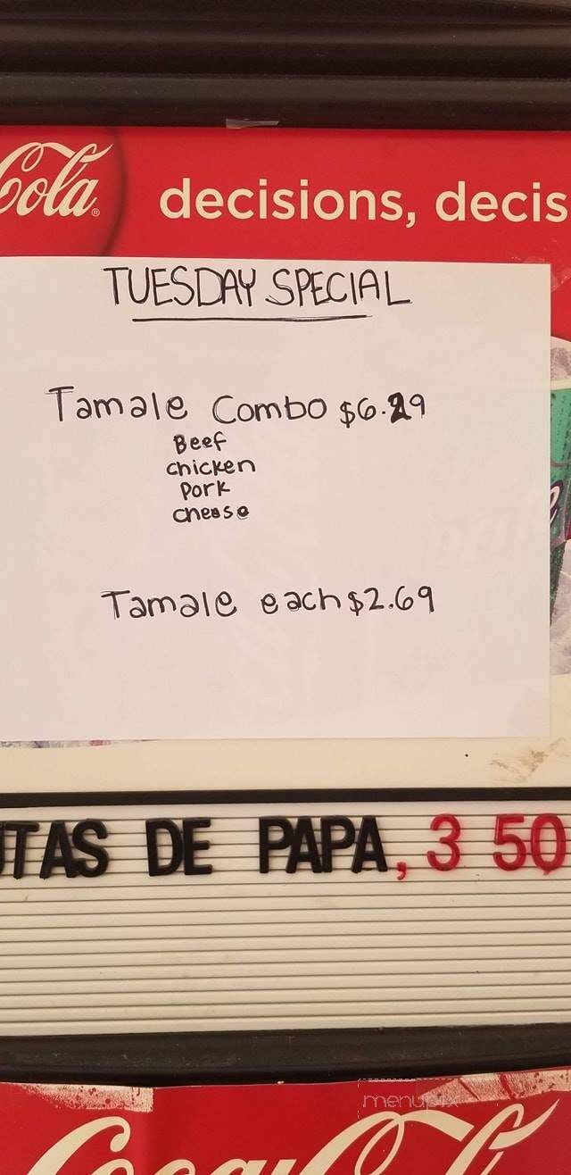 Super Burrito & Tacqueria - Woodland, CA menu_pic