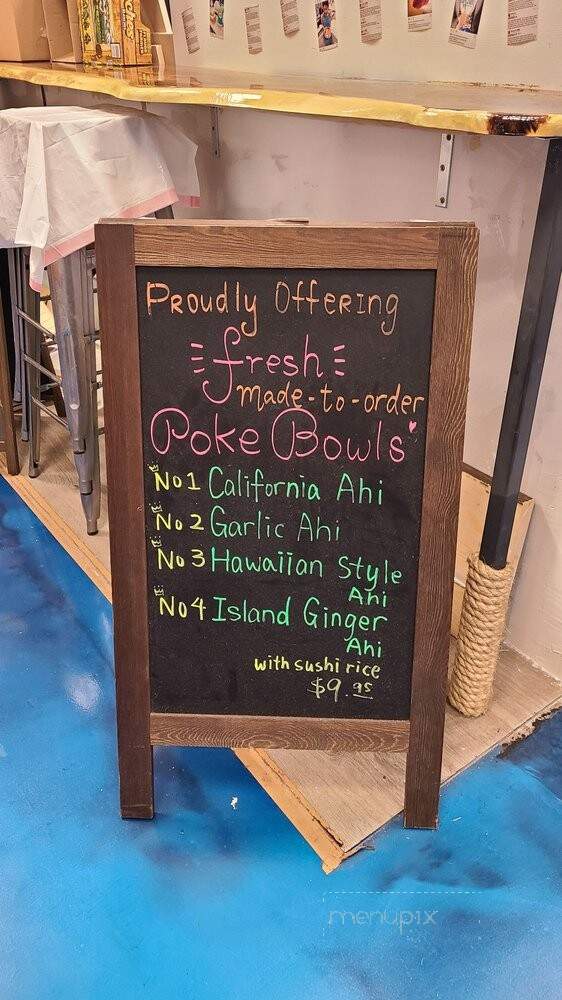Ocean Taste - Honolulu, HI menu_pic