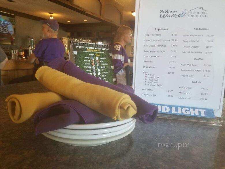 River Walk Public House - Thief River Falls, MN menu_pic