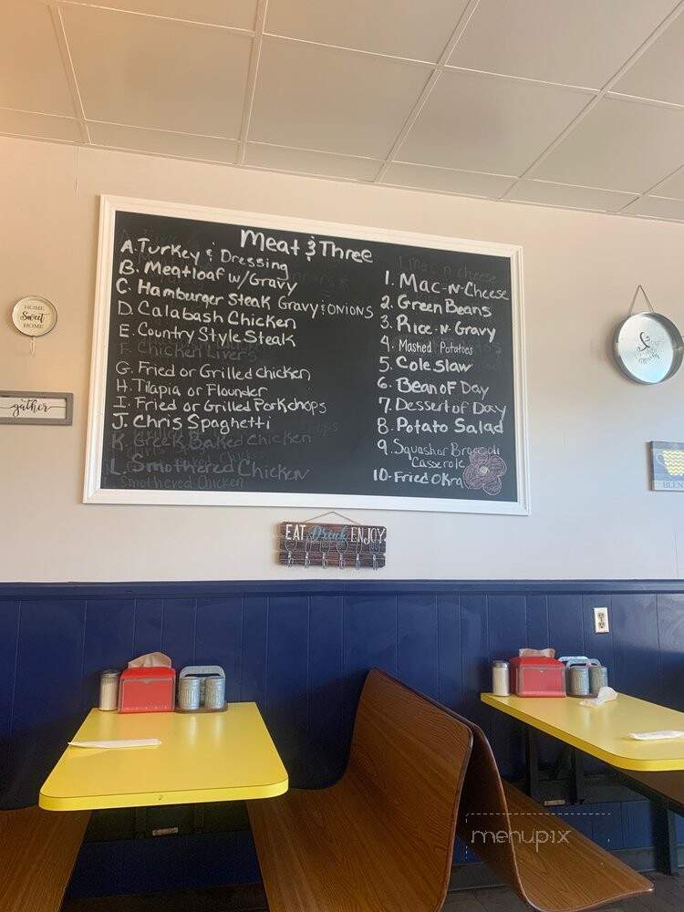 Comfort Food Family Resturant - Marietta, SC menu_pic
