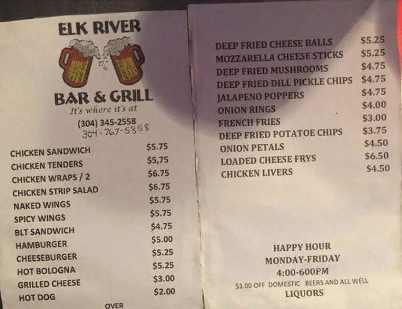Elk River Bar & Grill - Charleston, WV