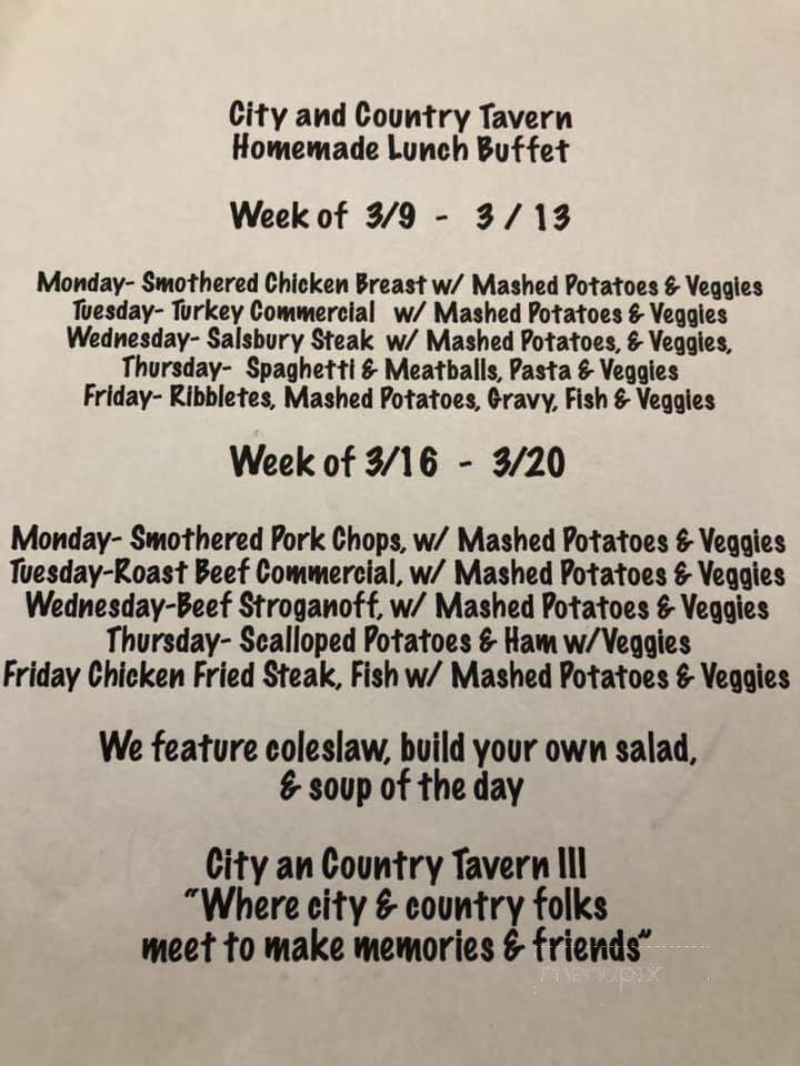 City & Country Tavern LLC - Morgan, MN