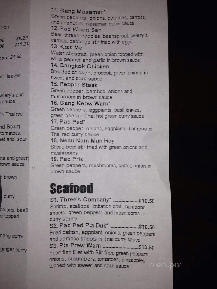 Ban Tai - Macomb, MI menu_pic