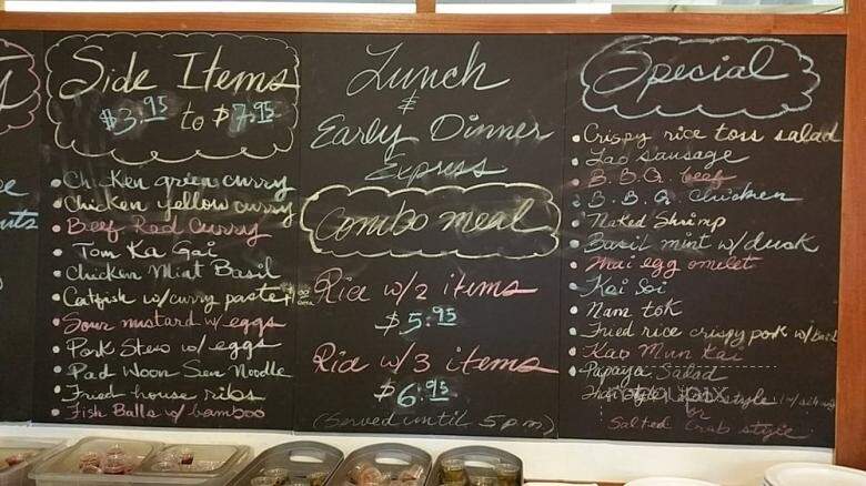 Thai and Laos Market - Anaheim, CA menu_pic