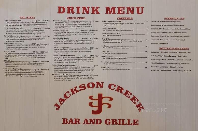Jackson Creek Saloon - Montana City, MT