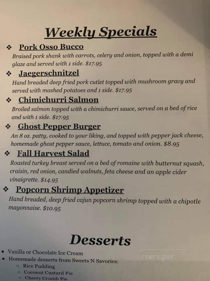 Chico's Cherry Hill Hotel - Nazareth, PA menu_pic
