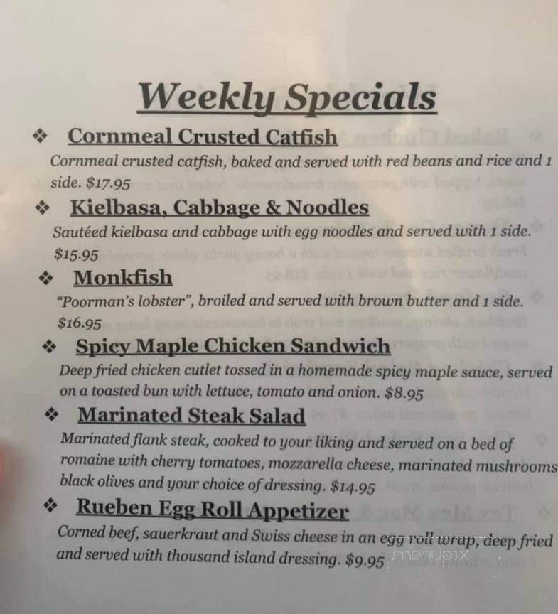 Chico's Cherry Hill Hotel - Nazareth, PA menu_pic