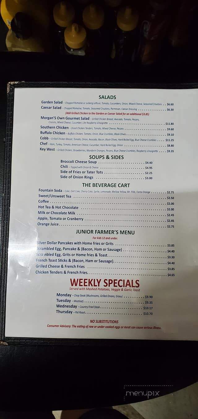 Morgan's Country Kitchen - Royal Palm Beach, FL menu_pic